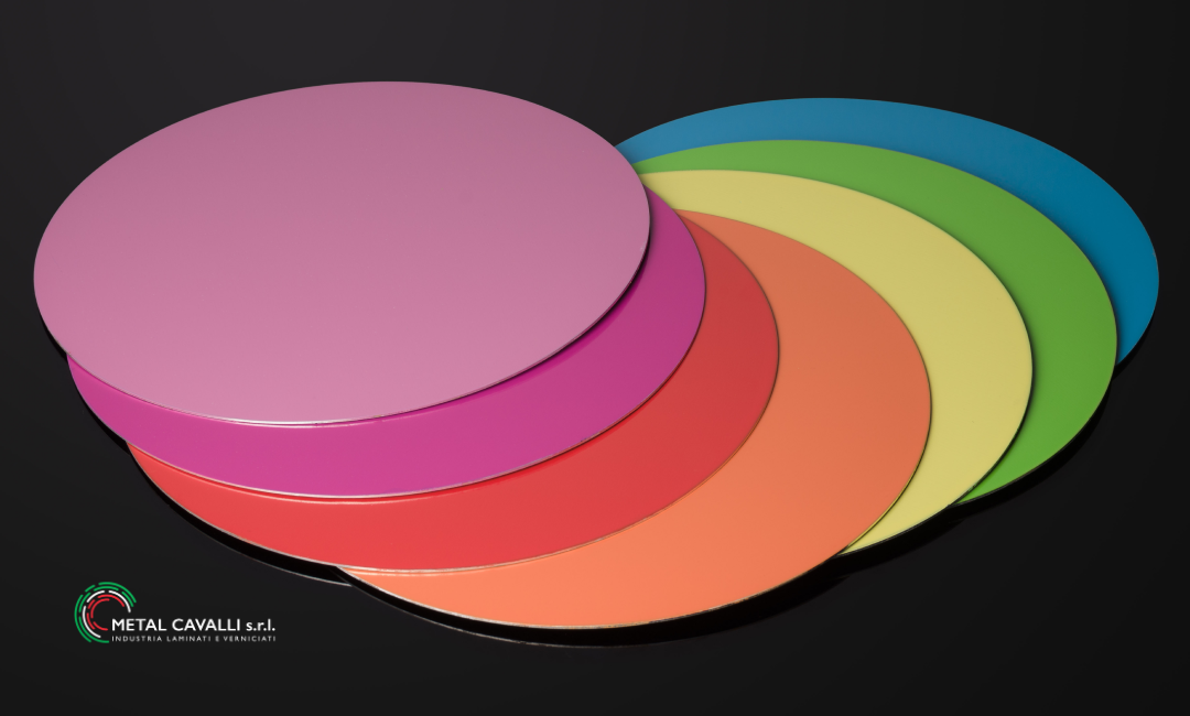 ALUMINIUM COLORED DISCS